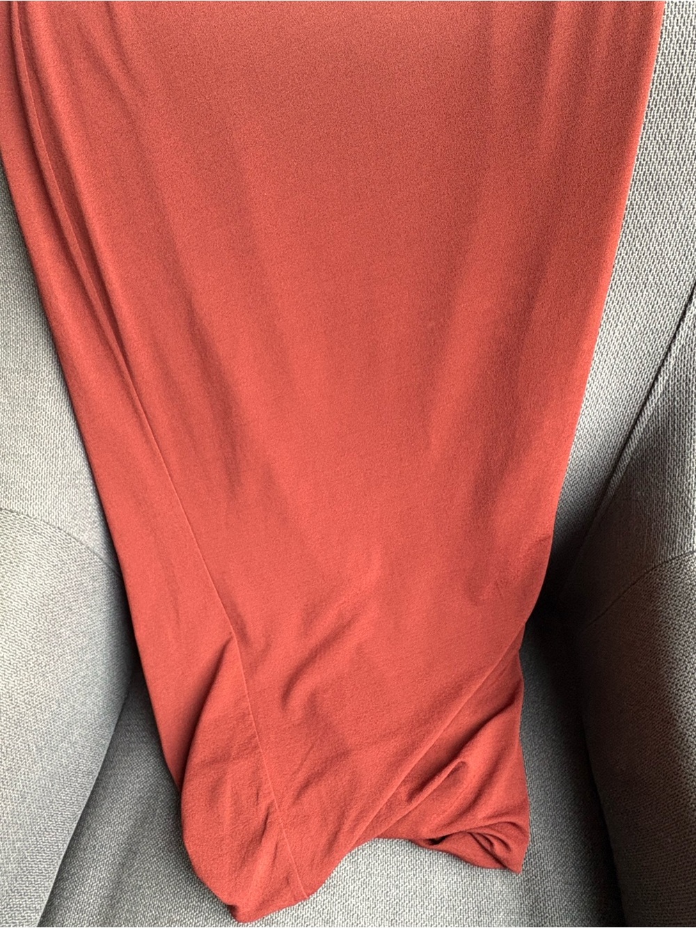 T BY ALEXANDER WANG Maroon Midi Skirt, size S - Picture 8 of 9